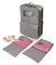 Badger Basket Pack Pretty Double Doll Carrier with 2 Sleeping Bags for 18-inch Dolls -Gray/Stars